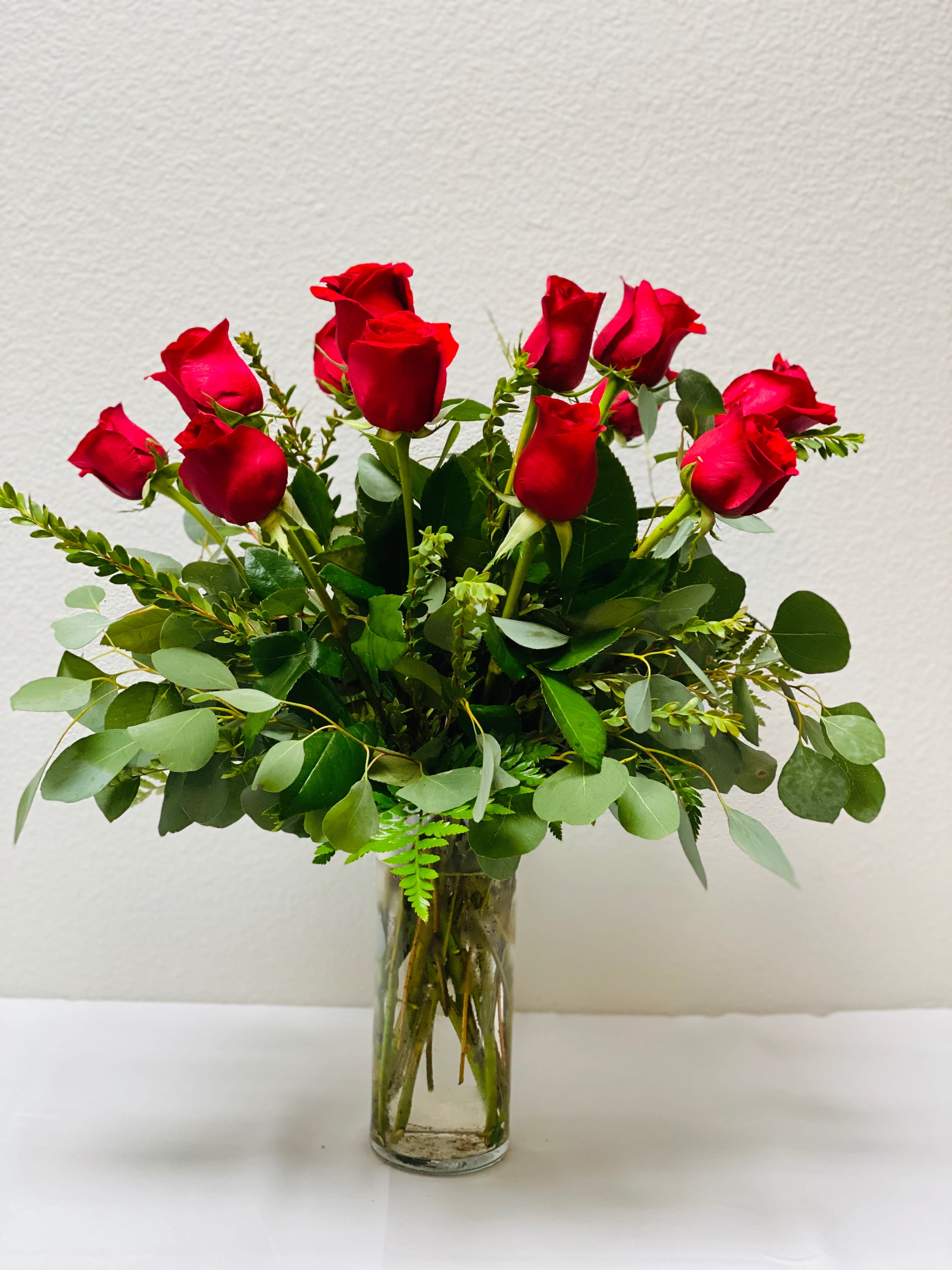 Dz Red Roses 12RA in SAN ANTONIO, TX The Last Straw Florist