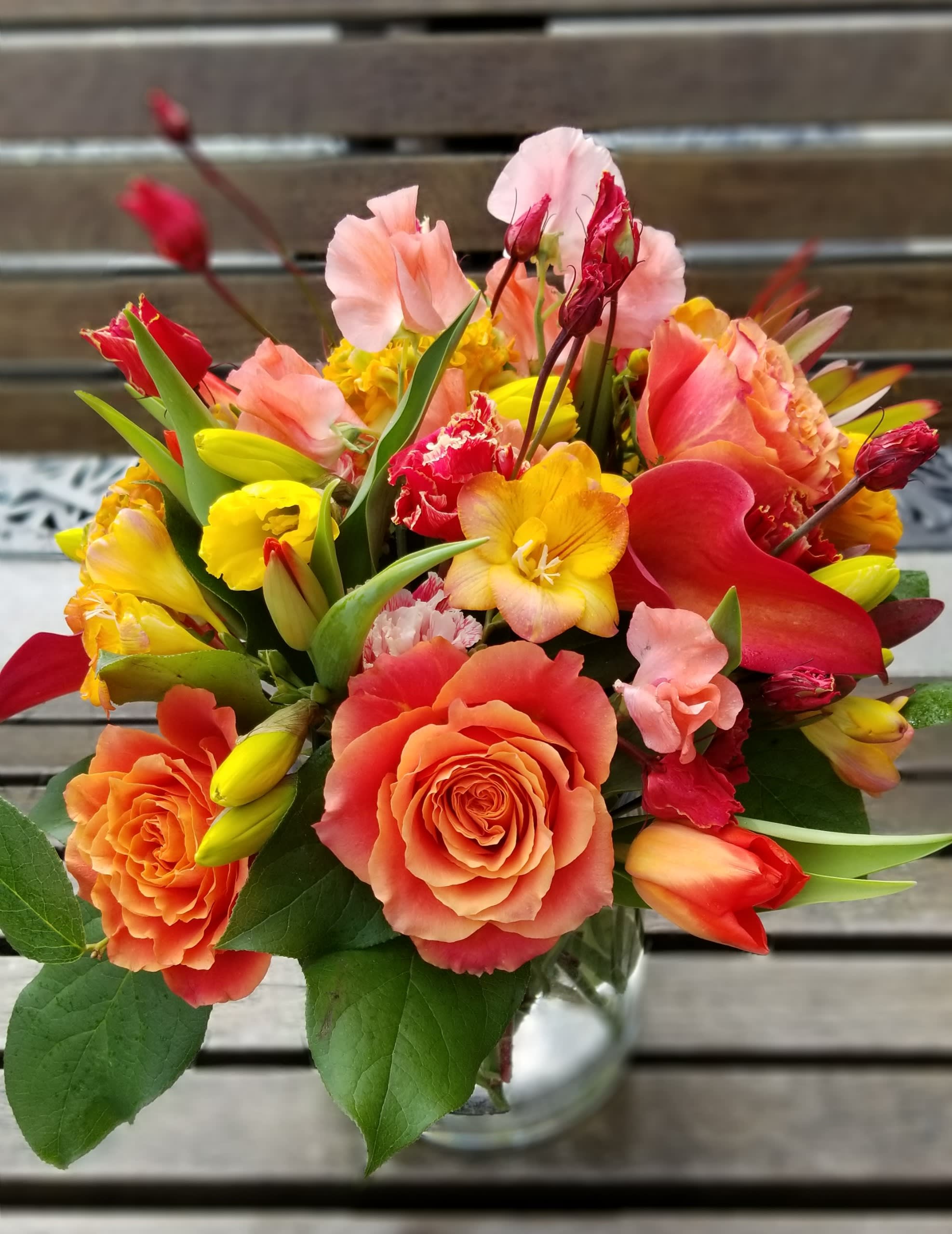 Burning Bright In Burlingame Ca Floral Art And Decor