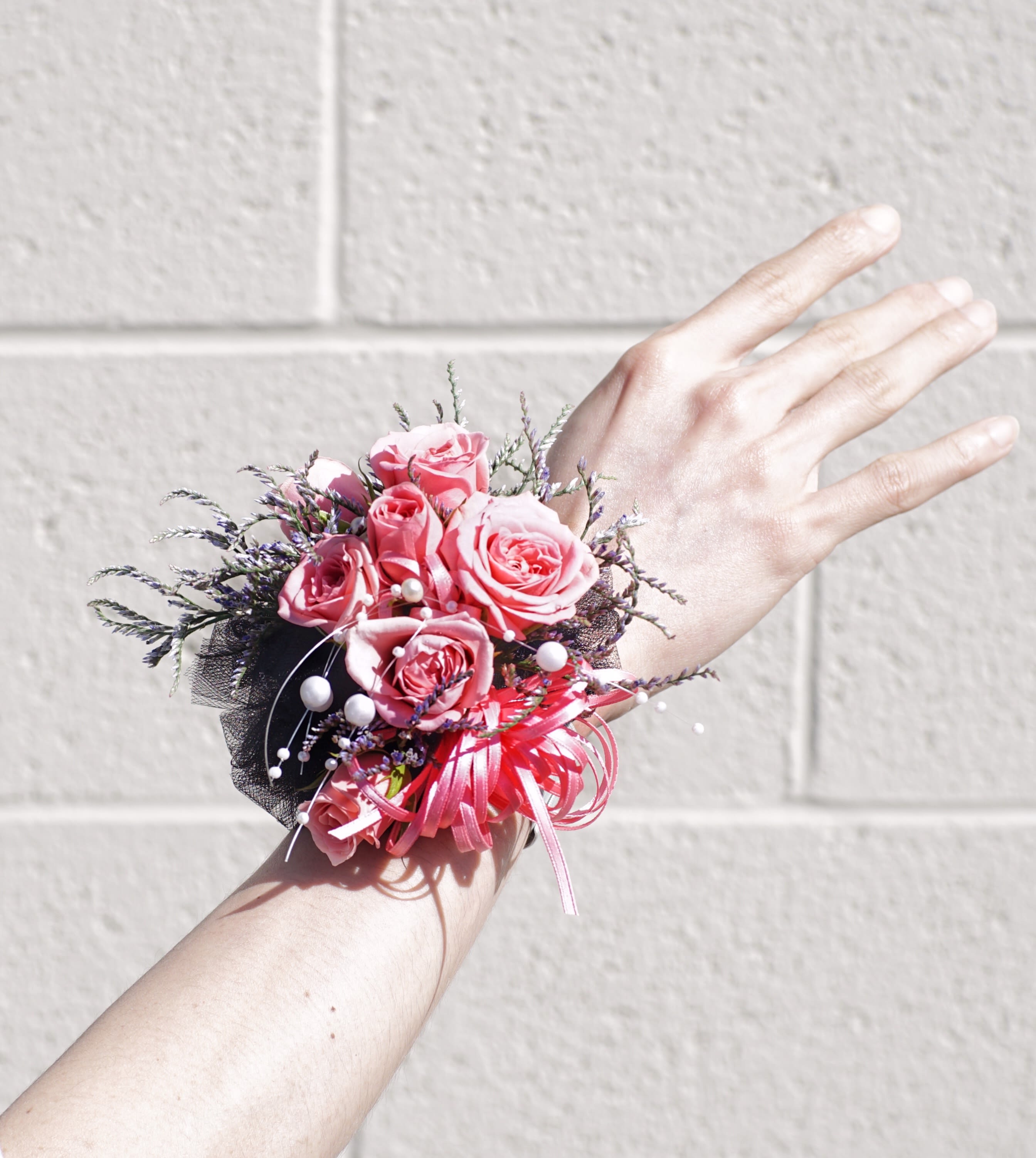 cheap wrist corsage