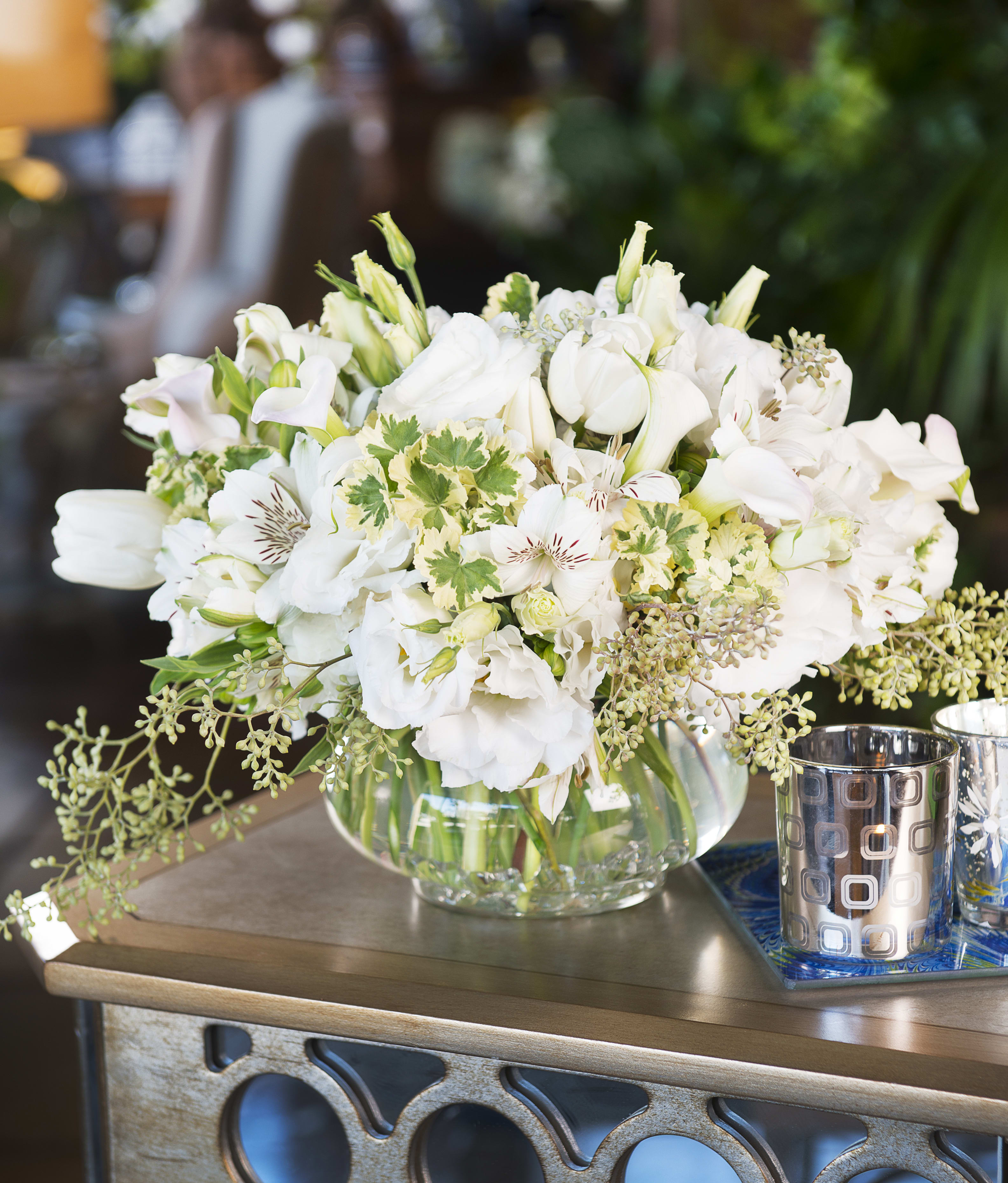 Bright White Tulip & Calla Bouquet in Pasadena, CA Jacob Maarse Florists