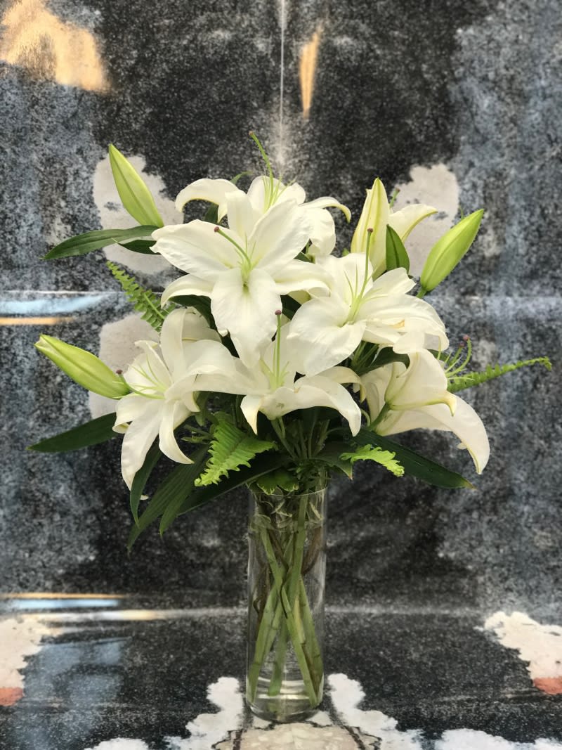 Casablanca Lilies By Victoria Park Flower Studio
