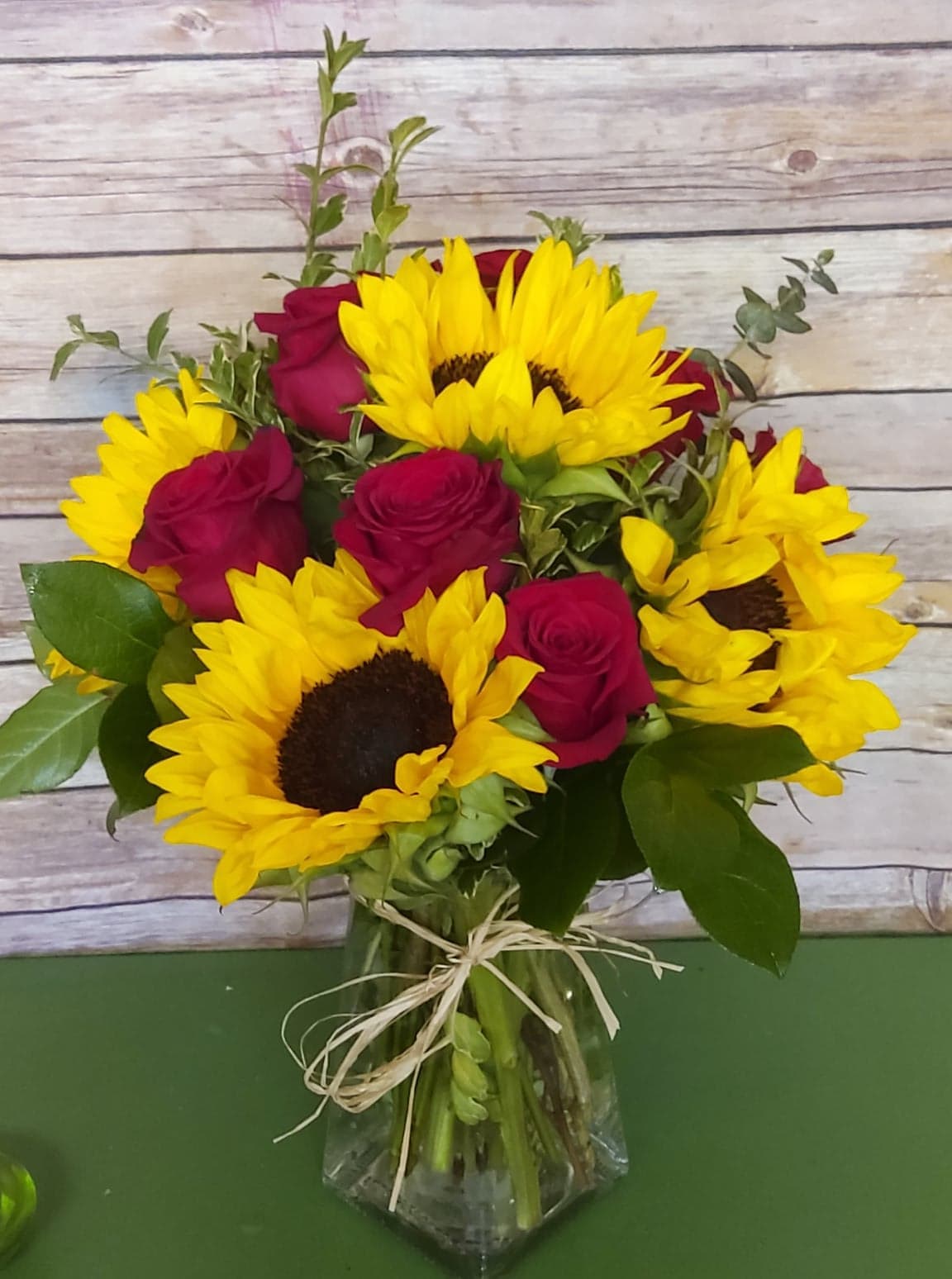 Sunflowers In Love By Flower Shop On 4th Avenue