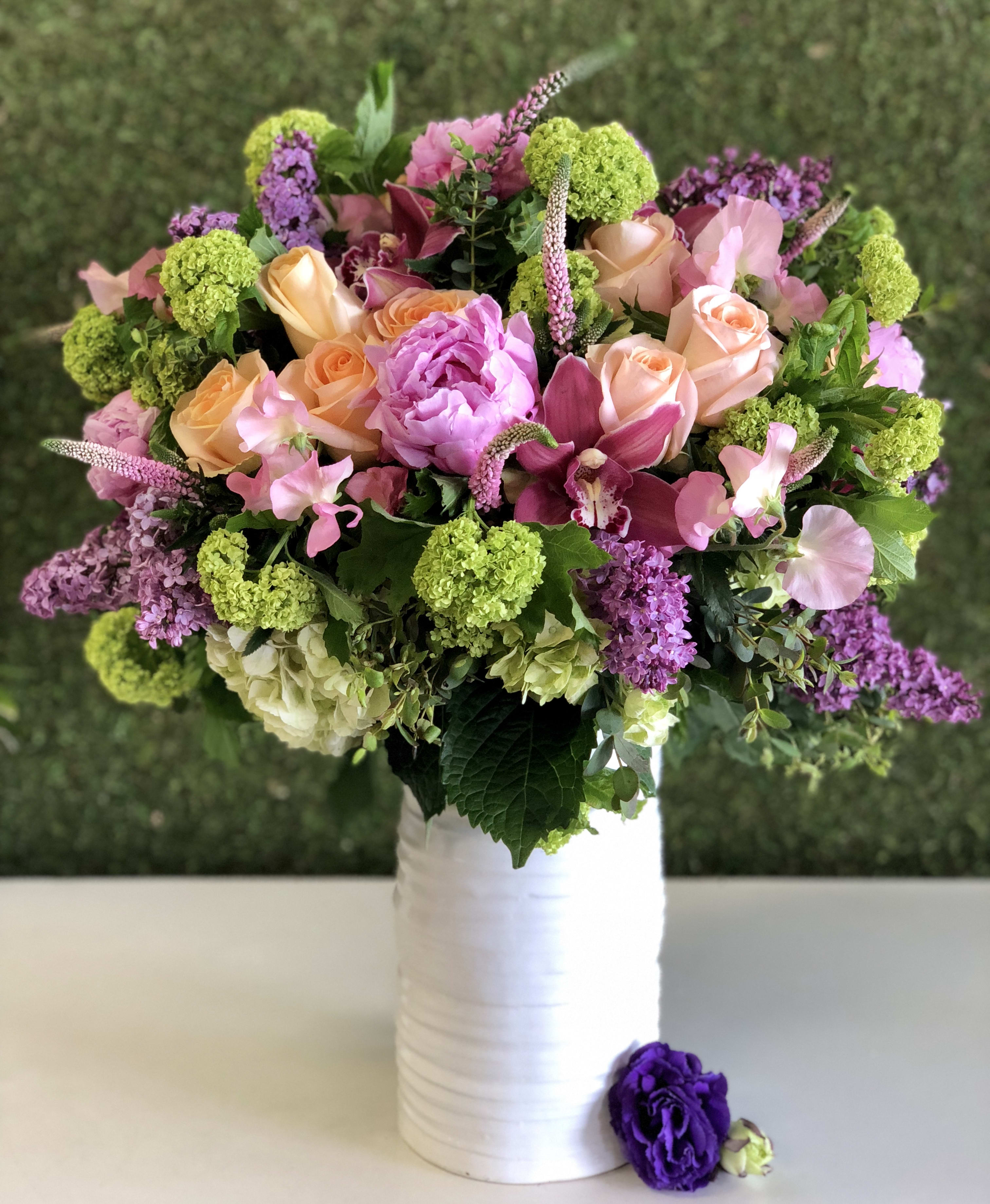 Georgina - Extravagant Design with Peonies, Roses and more in Torrance ...