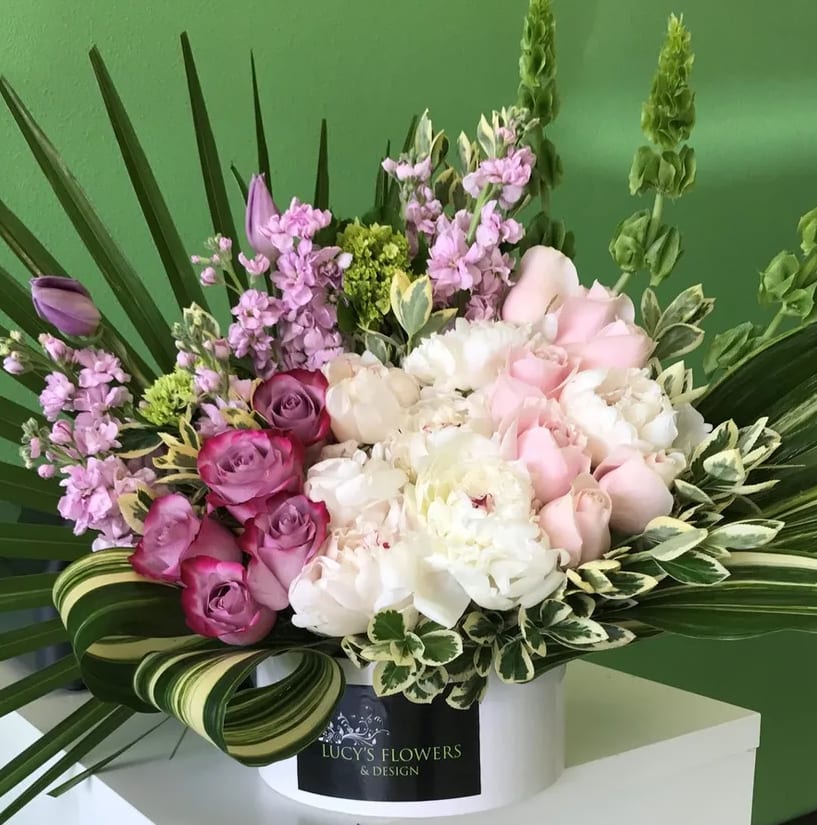 Rose Basket 9 in Denver, CO Lucy's Flowers & Design