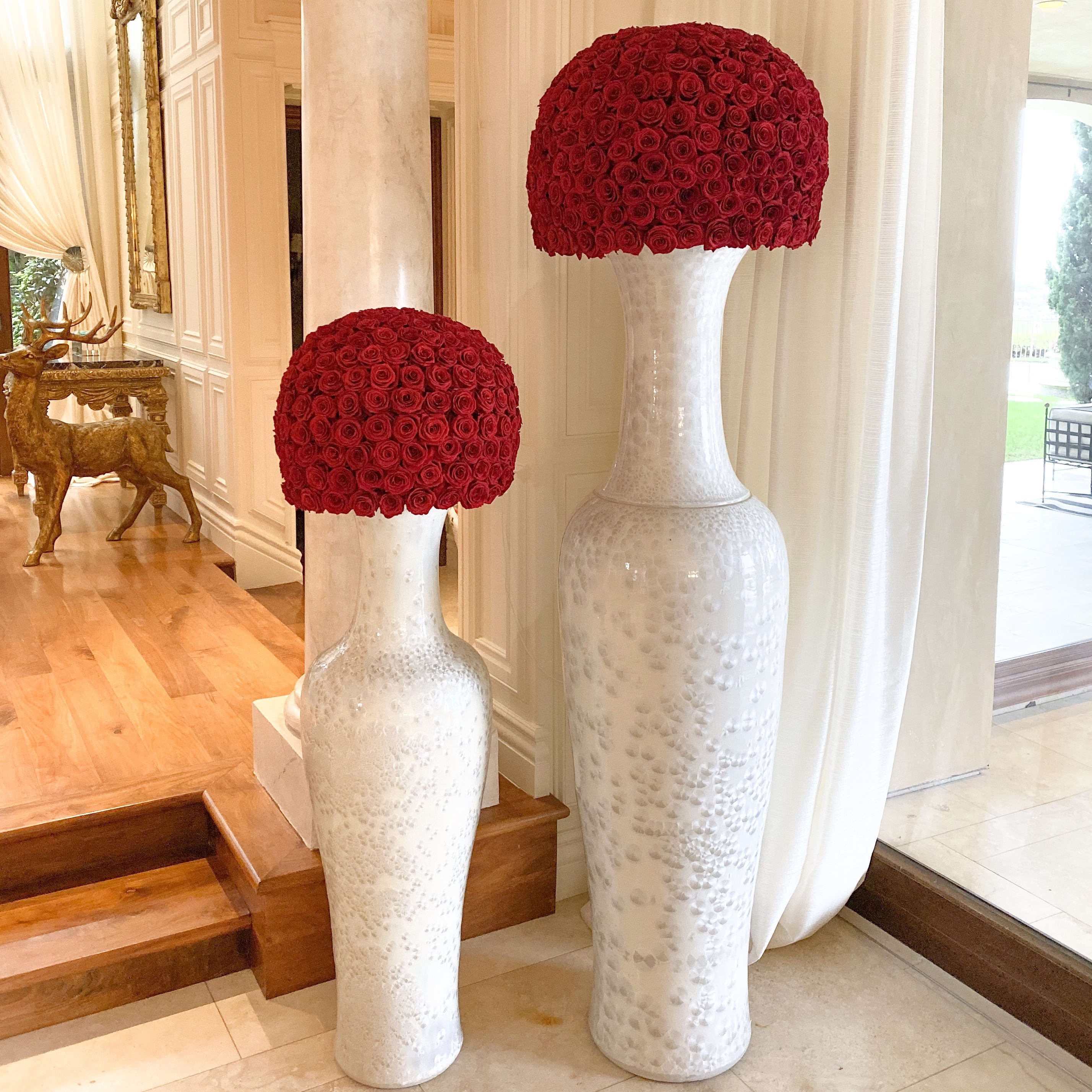 Huge Eternal Roses in Encino, CA La Fleur Eclose