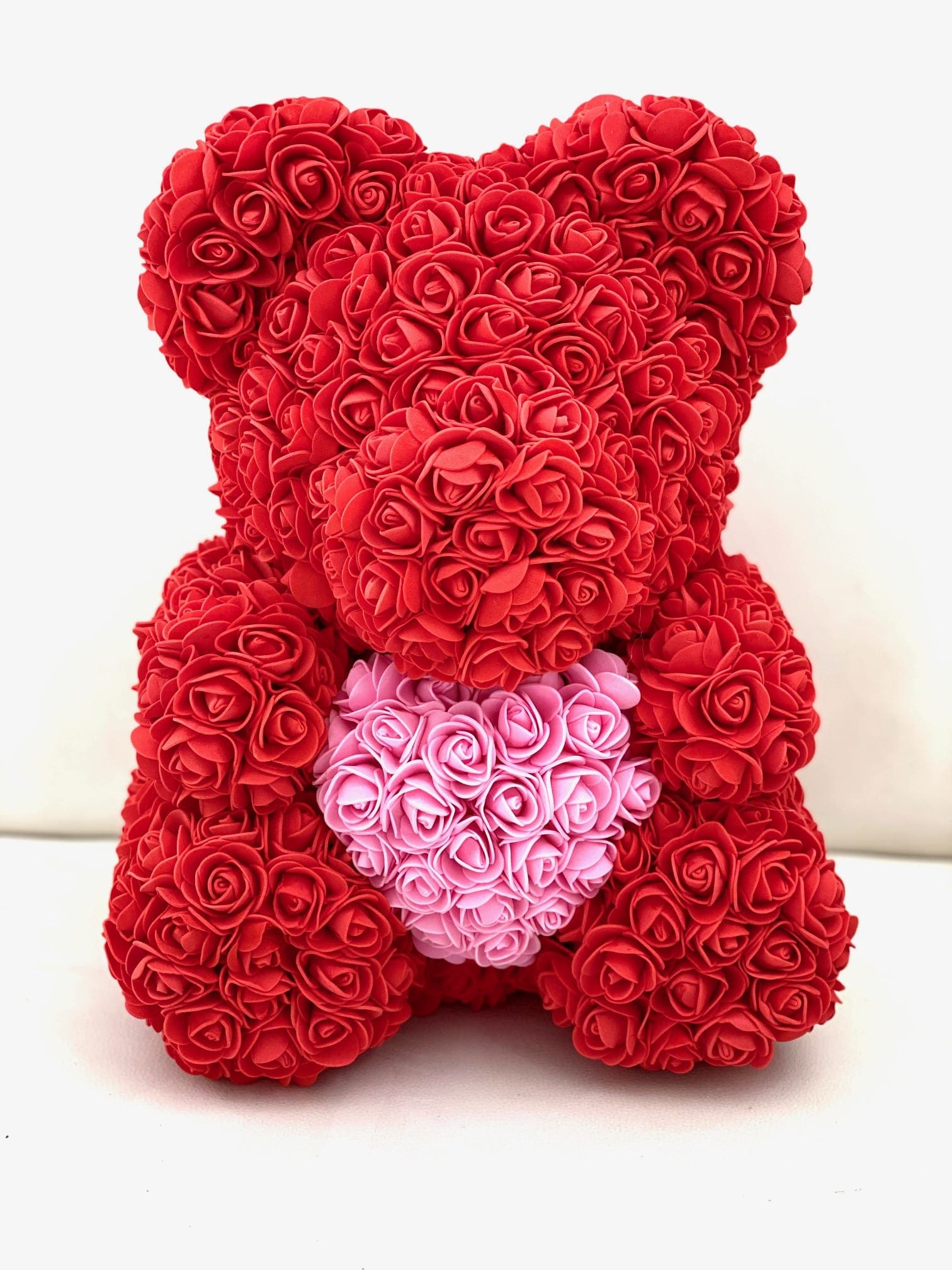 rose bear heart