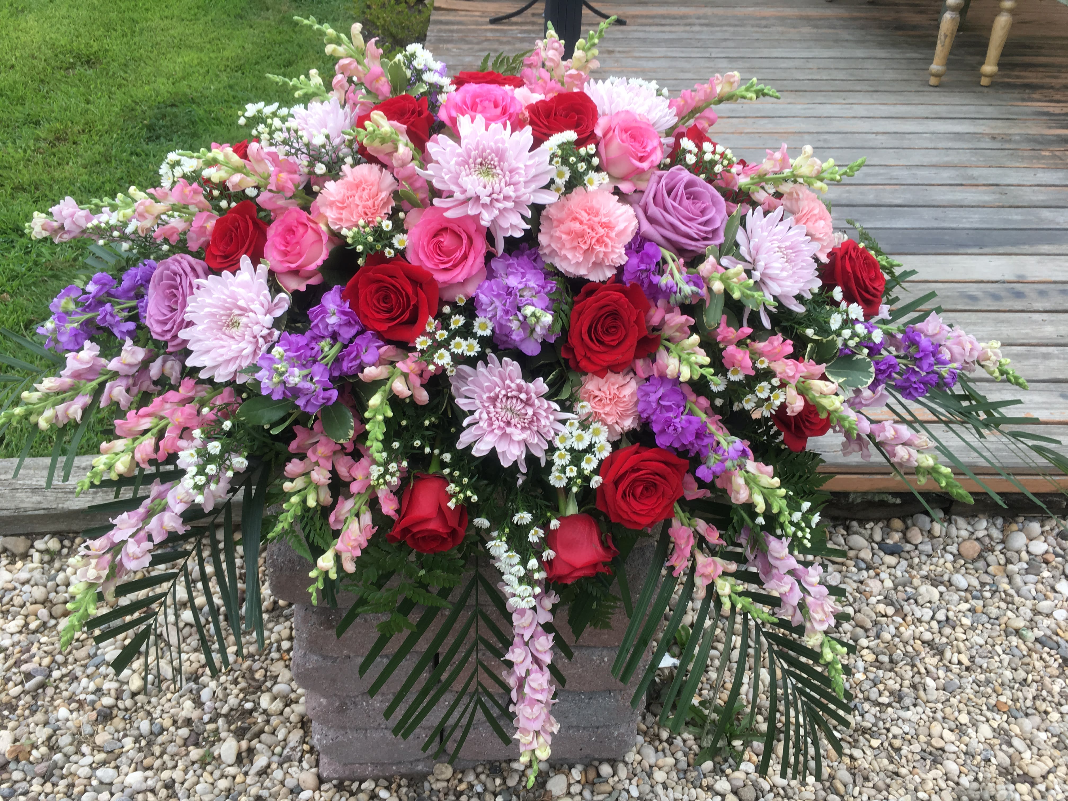 Remembrance in Patchogue, NY Tall Tree Floral Designs