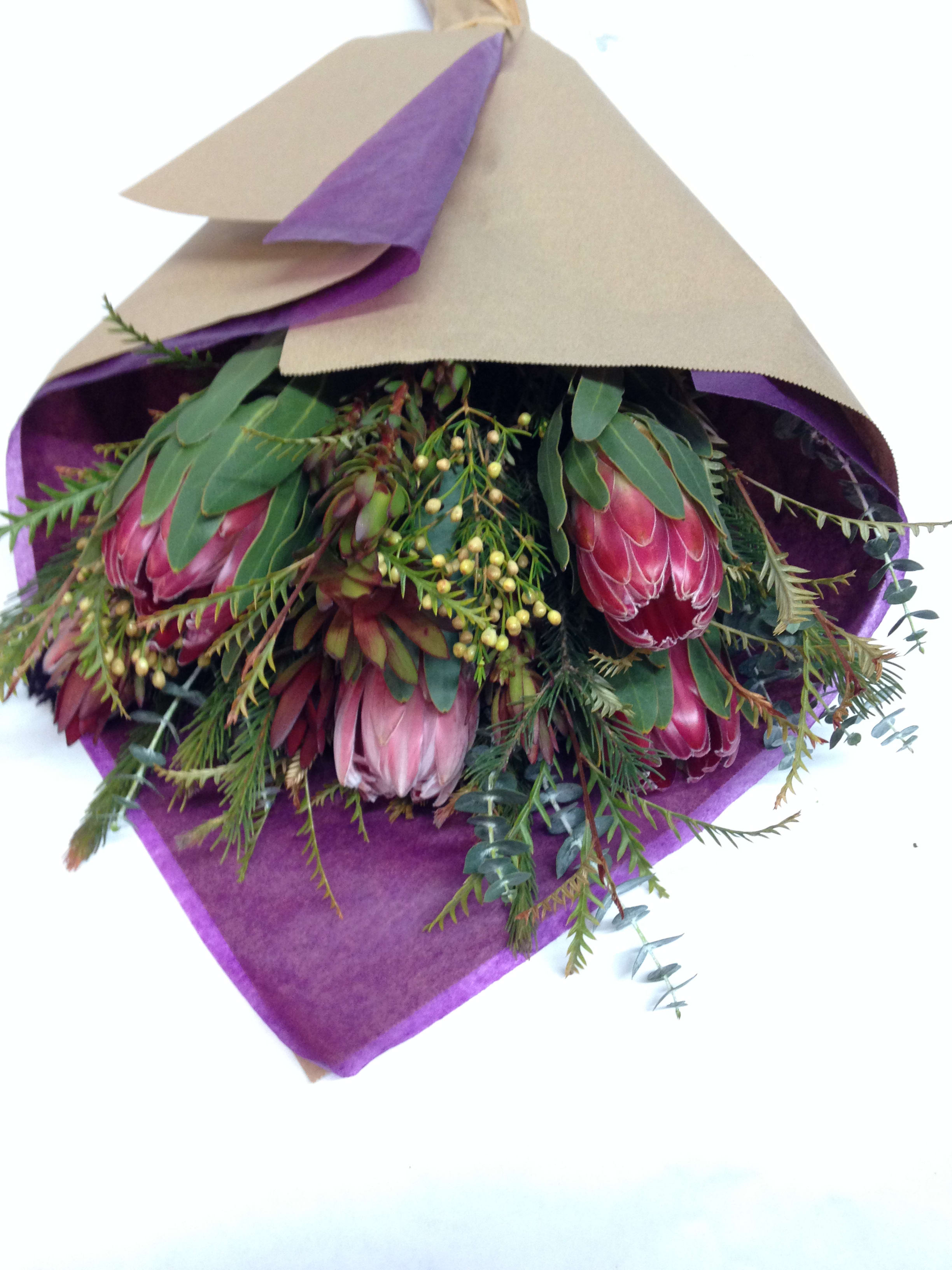 Pink Queen Protea Bouquet (LONG LASTING) in San Francisco ...