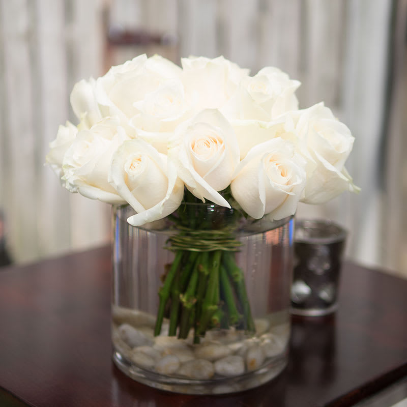 White Roses By Nature S Gallery Florist Inc