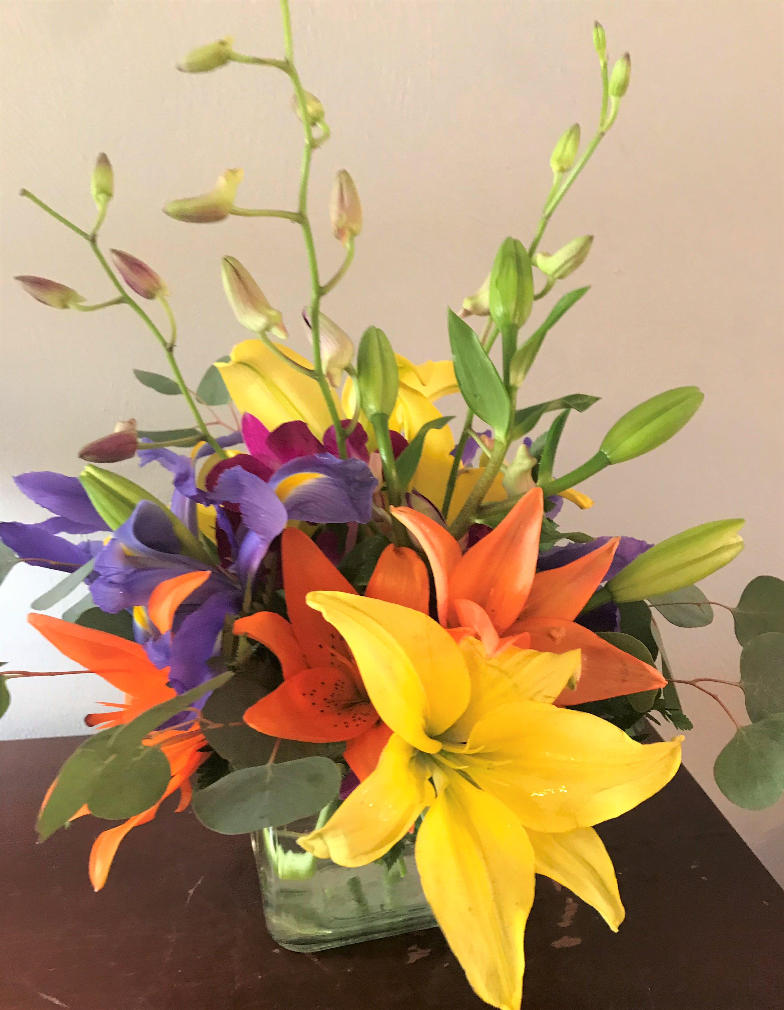 Iris and Lily in Norfolk, VA Julian’s Flowers