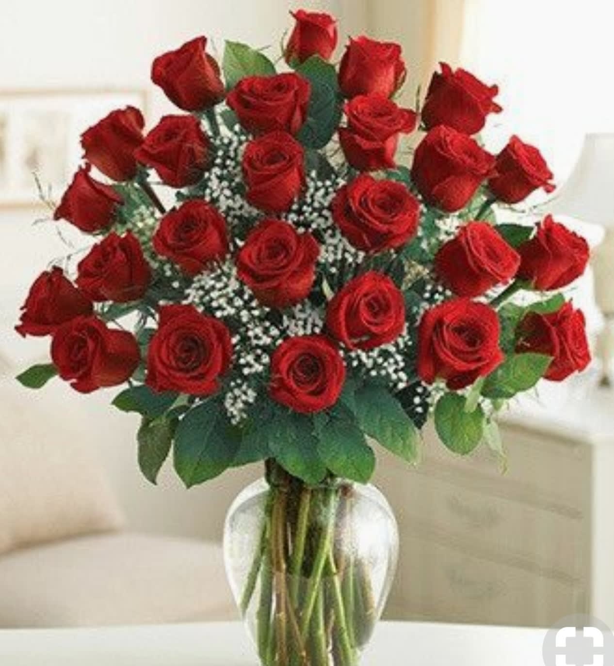 2 Dozen red rose arrangements in Cerritos, CA
