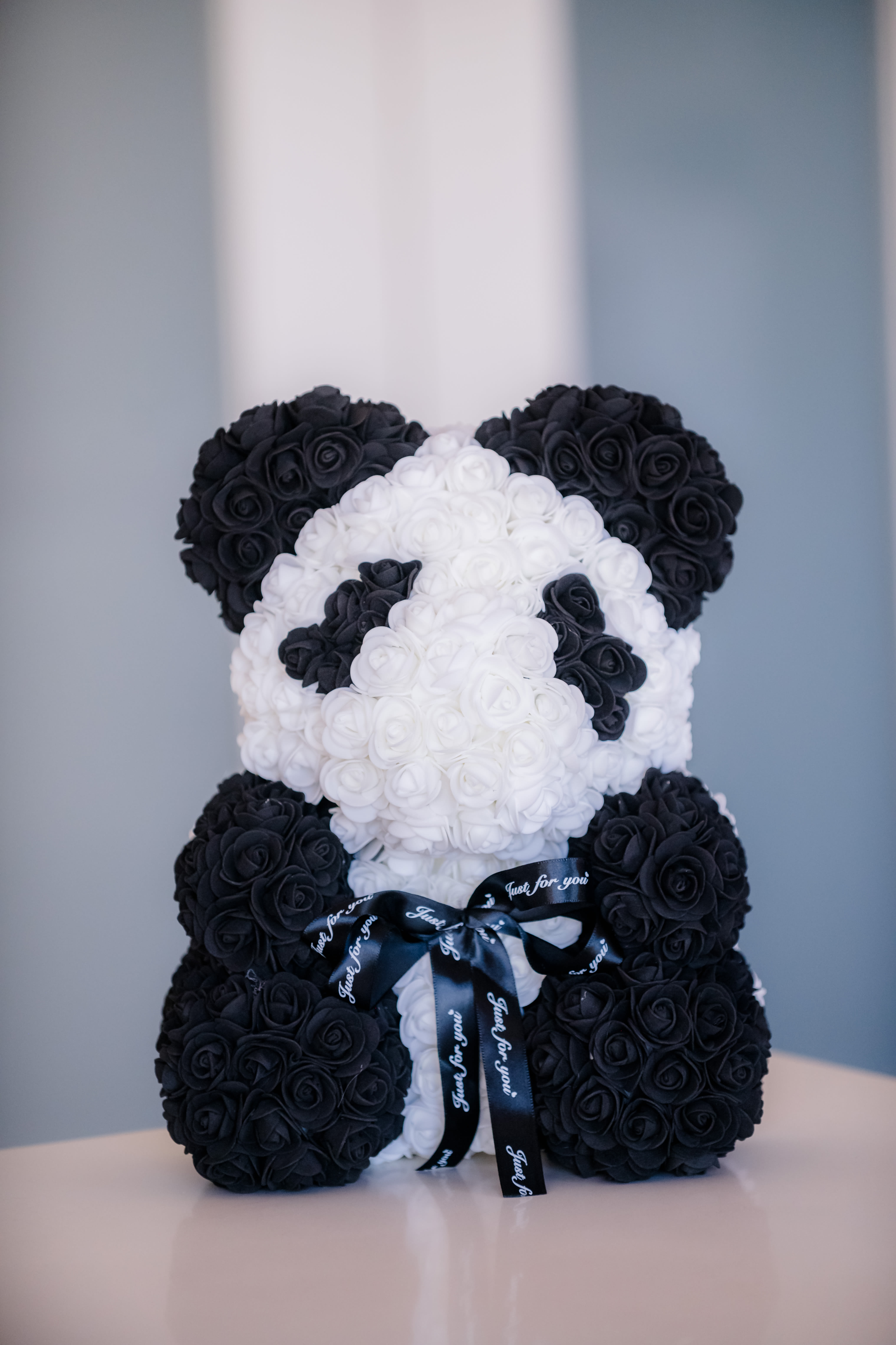 rose panda bear