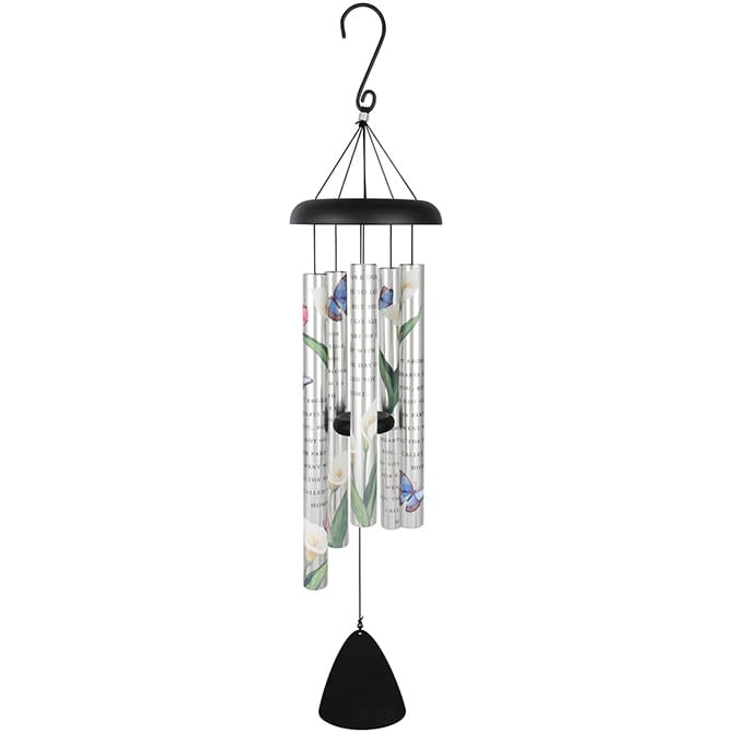 Called You Home Picturesque Sonnet Wind Chime With Stand In
