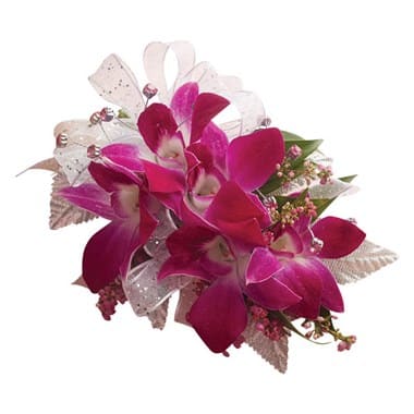 1 800 Flowers Purple Dendrobium Orchid Corsage In Suffern Ny Petals And Stems Florist