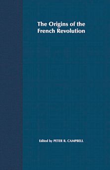 The Origins of the French Revolution cover