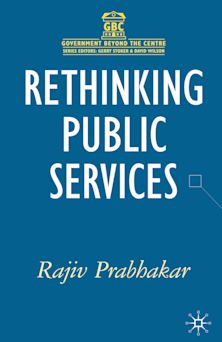 Rethinking Public Services cover