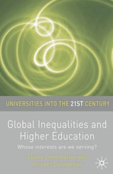 Global Inequalities and Higher Education cover