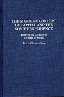 The Marxian Concept of Capital and the Soviet Experience cover