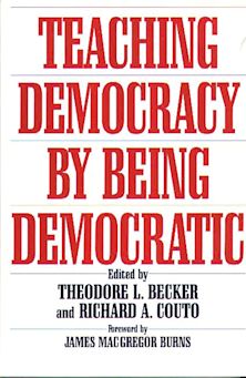 Teaching Democracy by Being Democratic cover