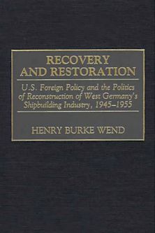 Recovery and Restoration cover