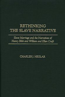 Rethinking the Slave Narrative cover