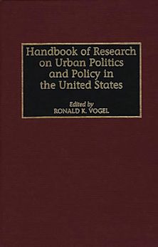 Handbook of Research on Urban Politics and Policy in the United States cover
