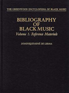 Bibliography of Black Music, Volume 1 cover