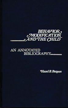 Behavior Modification and the Child cover