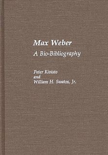 Max Weber cover