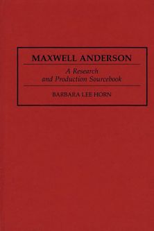 Maxwell Anderson cover