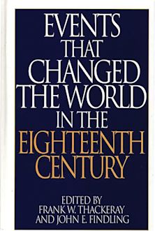 Events That Changed the World in the Eighteenth Century cover