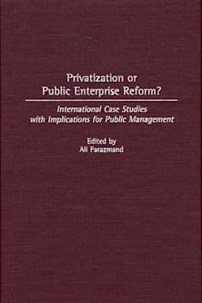 Privatization or Public Enterprise Reform? cover