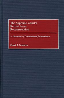 The Supreme Court's Retreat from Reconstruction cover