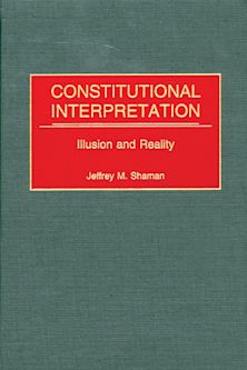 Constitutional Interpretation cover