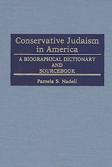Conservative Judaism in America cover