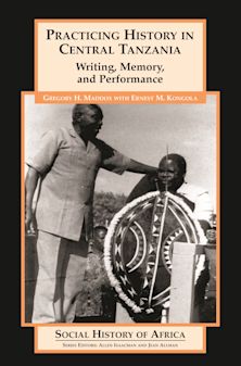 Practicing History in Central Tanzania cover