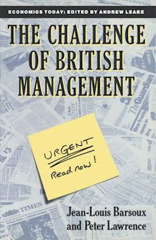 The Challenge of British Management cover