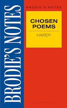 Hardy: Chosen Poems cover