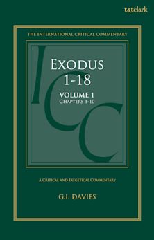 Exodus 1-18: A Critical and Exegetical Commentary cover