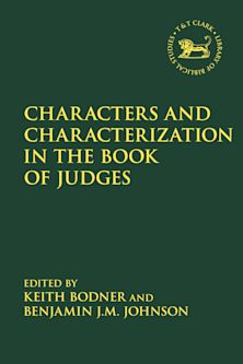 Characters and Characterization in the Book of Judges cover