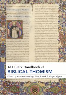 T&T Clark Handbook of Biblical Thomism cover