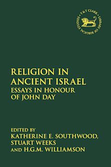 Religion in Ancient Israel cover