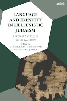 Language and Identity in Hellenistic Judaism cover