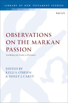 Observations on the Markan Passion cover