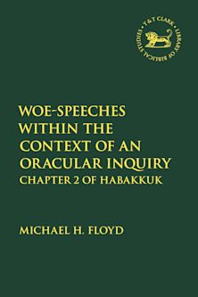 Woe-Speeches within the Context of an Oracular Inquiry cover
