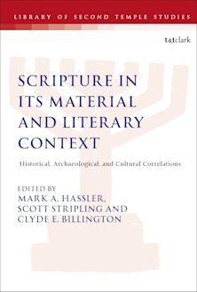 Scripture in Its Material and Literary Context cover