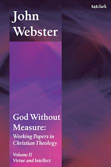 God Without Measure: Working Papers in Christian Theology cover