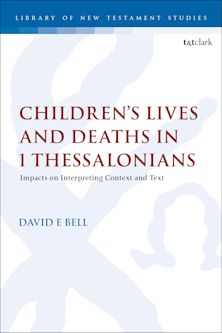 Children's Lives and Deaths in 1 Thessalonians cover