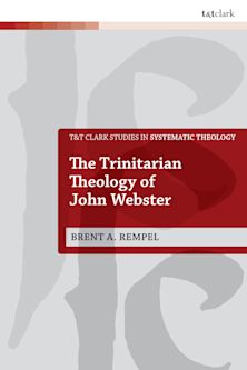 The Trinitarian Theology of John Webster cover