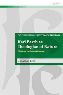 Karl Barth as Theologian of Nature cover